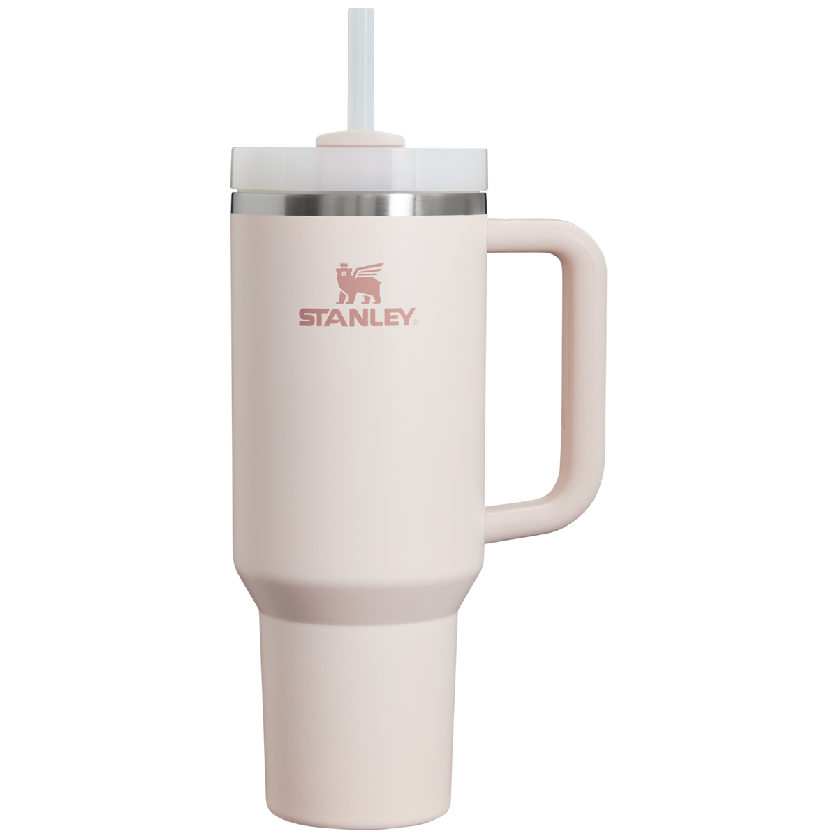 Stanley 1913 Quencher® H2.0 FlowState™ Tumbler 1.2L in Rose Quartz | Front View