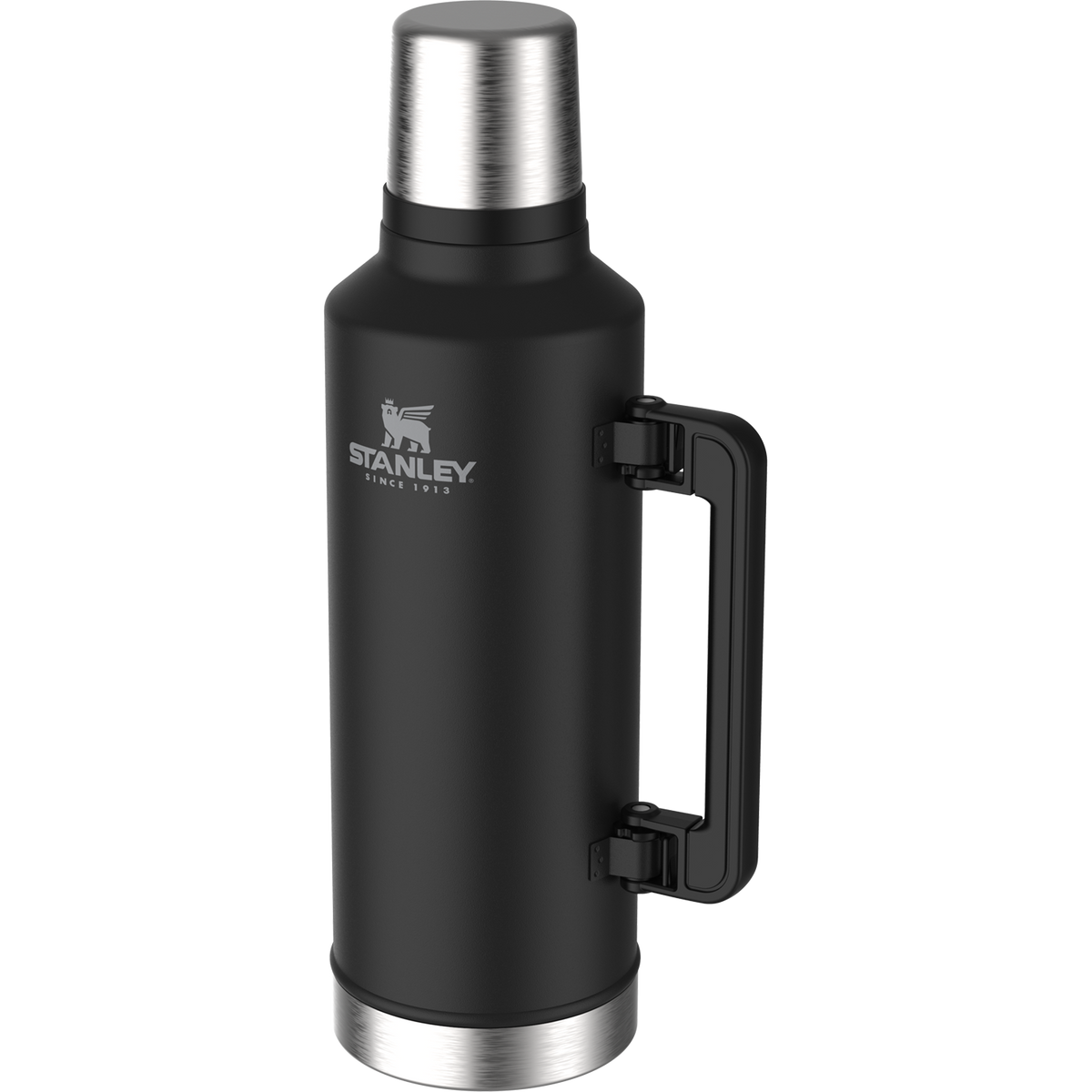 Stanley 1913 Classic Legendary Bottle 2.3L dans Matte Black Pebble | View 1