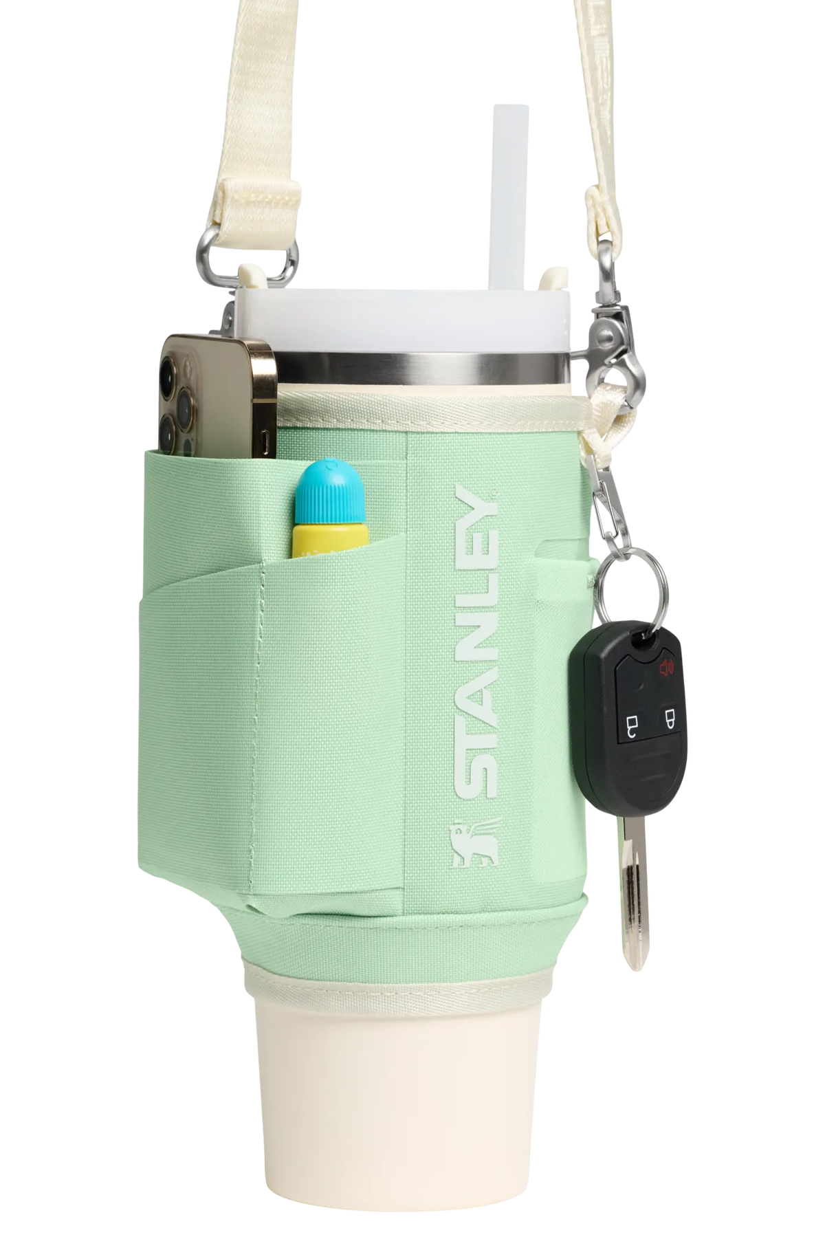 Stanley 1913 All-Day Quencher Carry-All 0.89L in Pistachio | Dettagliato Visualizza