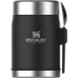 Campione per Stanley 1913 Legendary Food Jar + Spork 0.4L in Matte Black Pebble