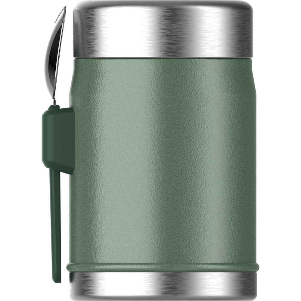Stanley 1913 Tarro de comida clásico legendario + tenedor-cuchara 0,4 l en Verde martillado | View 4