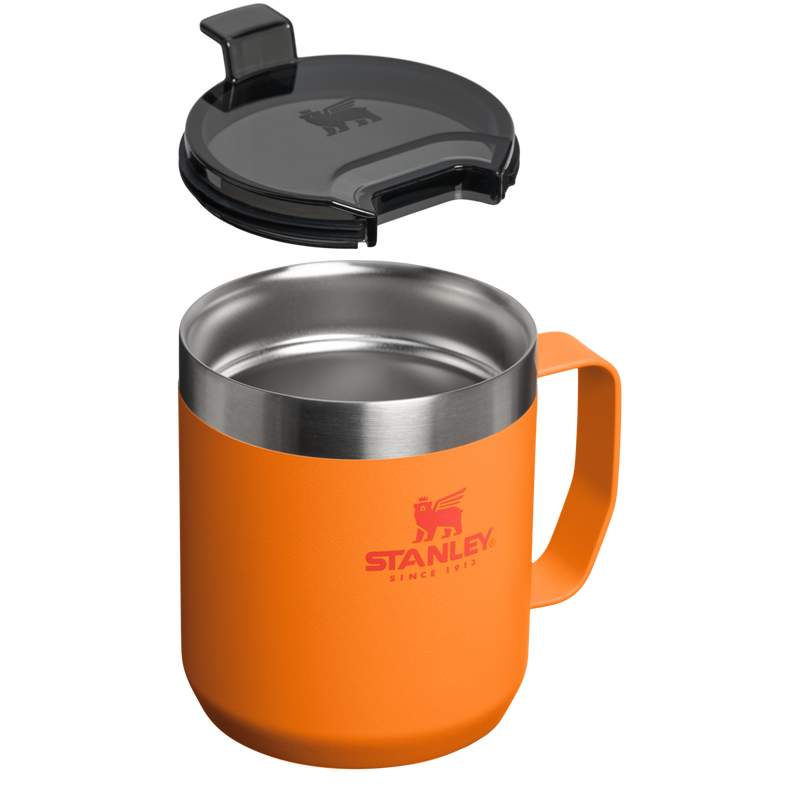 Stanley 1913 Everyday Camp Mug 0.35L dans Goldenrod Coral | Coupe transversale Afficher