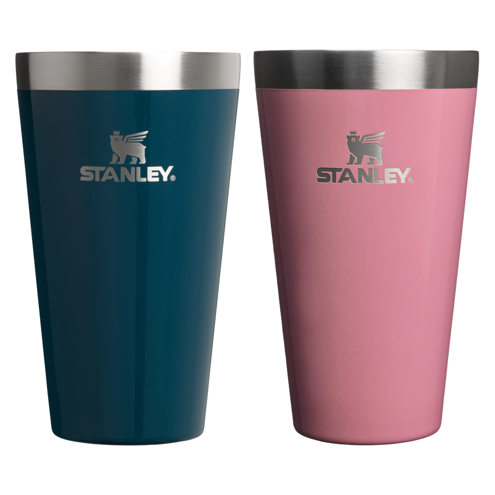 Stanley 1913 Stay Chill Stacking Pint (2x) 0.47L in Ponderosa Gloss/Port Shimmer | Vorderseite Anzeigen