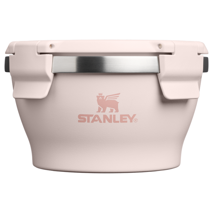 Stanley 1913 Fresh-to-Table Leakproof Bowl 0.47L in Rose Quartz | Vorderseite Anzeigen