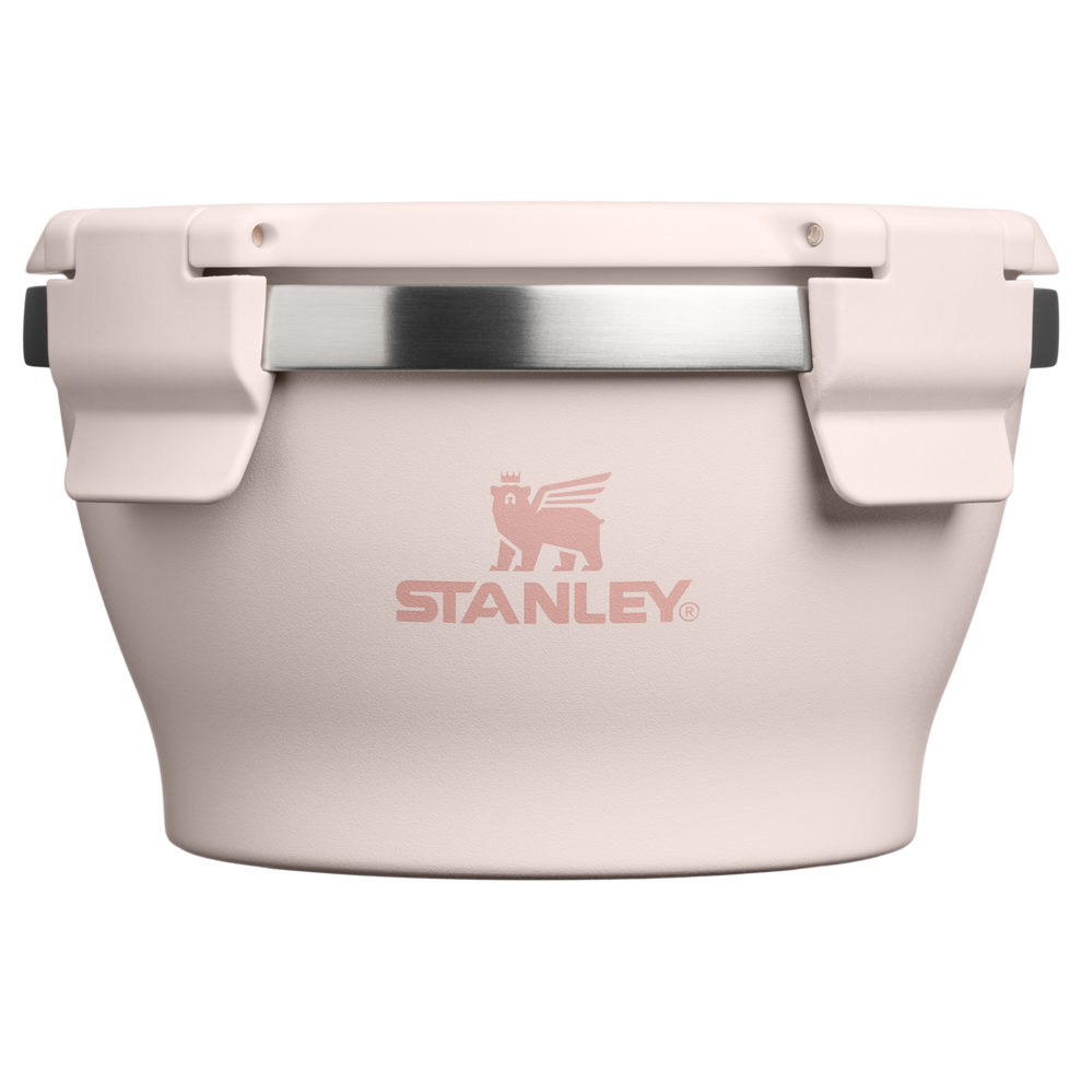 Stanley 1913 Fresh-to-Table Leakproof Bowl 0.47L in Rose Quartz | Vorderseite Anzeigen