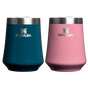 Farbmuster für Stanley 1913 Reserve Wine Tumbler Gift Set 0.32L in Ponderosa Gloss/Port Shimmer | Vorderseite Anzeigen