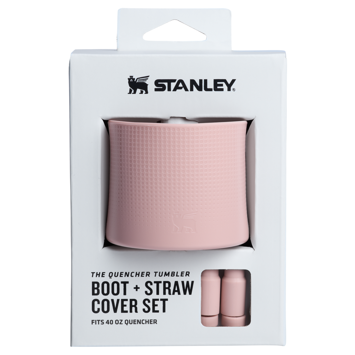 Stanley 1913 Quencher® Boot and Straw Cover Set 1.18L in Pink Dusk | Vorderseite Anzeigen