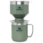 Farbmuster für Stanley 1913 Pendleton Yakima Camp Stripes Perfect-Brew Pour Over Set in Hammertone Green