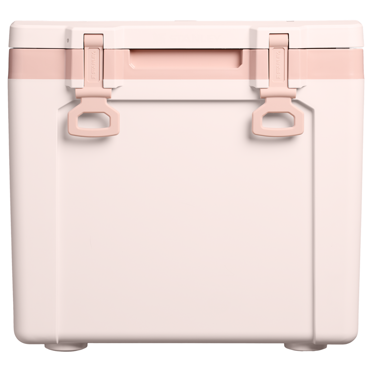 Stanley 1913 Cold-For-Days Wheeled Outdoor Cooler 47.3L in Rose Quartz | Frontale Visualizza