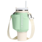 Campione per Stanley 1913 All Day Quencher Carry-All 1.18L in Pistachio | Frontale Visualizza