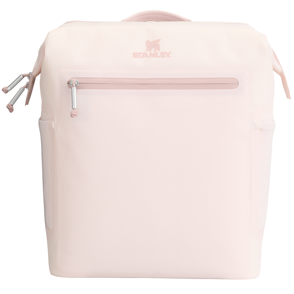 Stanley 1913 Madeleine Midi Backpack Soft Cooler 14L w Rose Quartz | Wstecz Zobacz