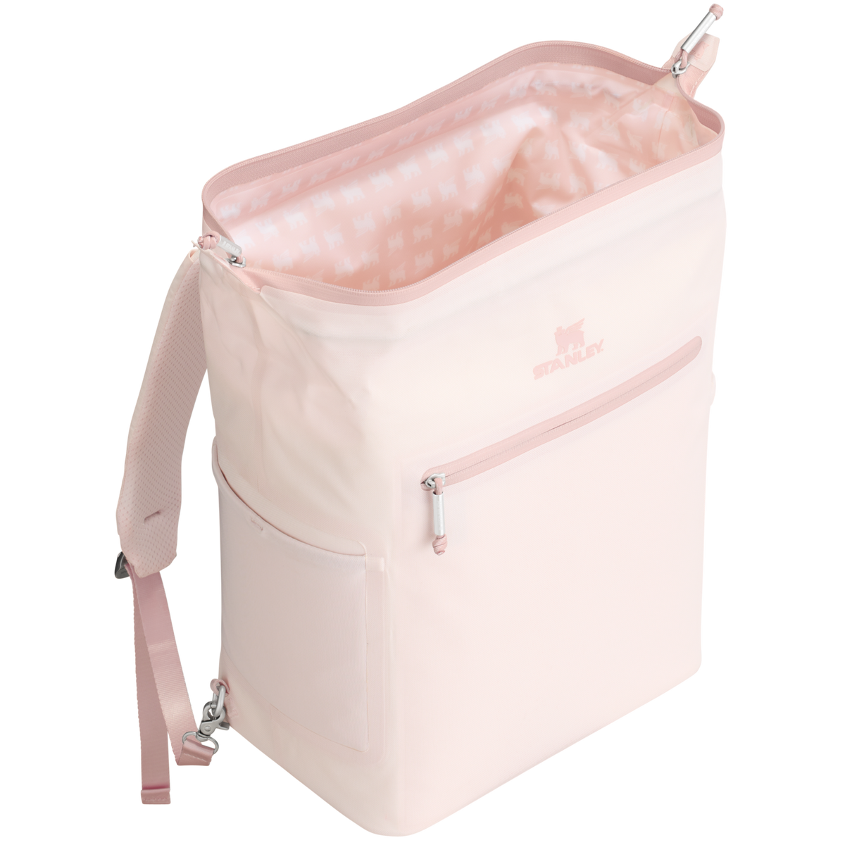 Stanley 1913 Madeleine Midi Backpack Soft Cooler 14L w Rose Quartz | Wstecz Zobacz