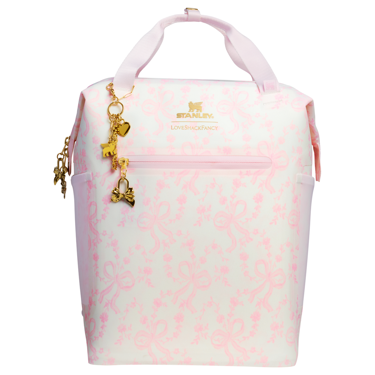 Stanley 1913 Stanley 1913 x LoveShackFancy All-Day Madeleine Mini Soft Cooler 13.2L in Coquette Bow - Chantilly | Voorkant Terug Bekijken
