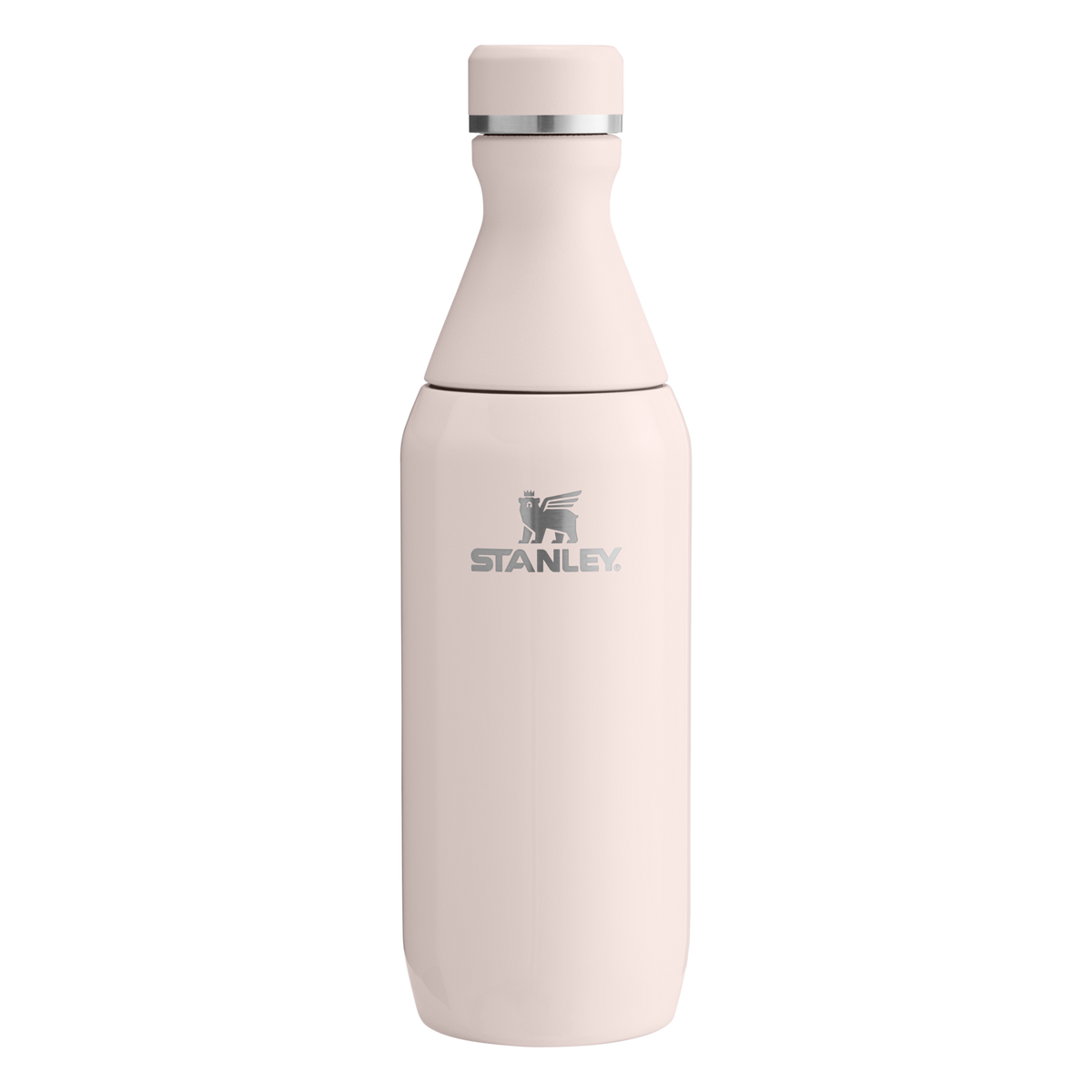 Stanley 1913 All Day Slim Bottle 0.35L dans Rose Quartz Gloss | Recto Afficher
