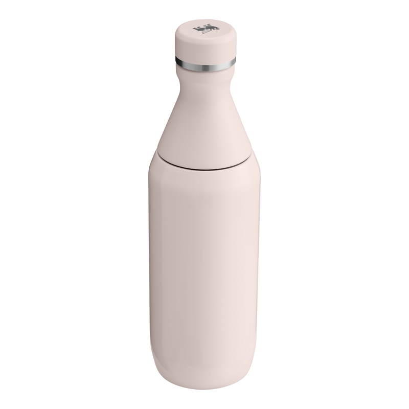Stanley 1913 All Day Slim Bottle 0.35L dans Rose Quartz Gloss | Retour Afficher