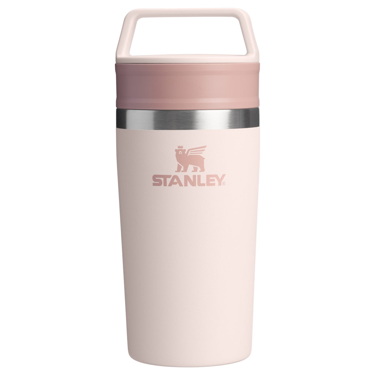 Stanley 1913 Café-To-Go Travel Mug 0.35L in Rose Quartz | Vorderseite Anzeigen