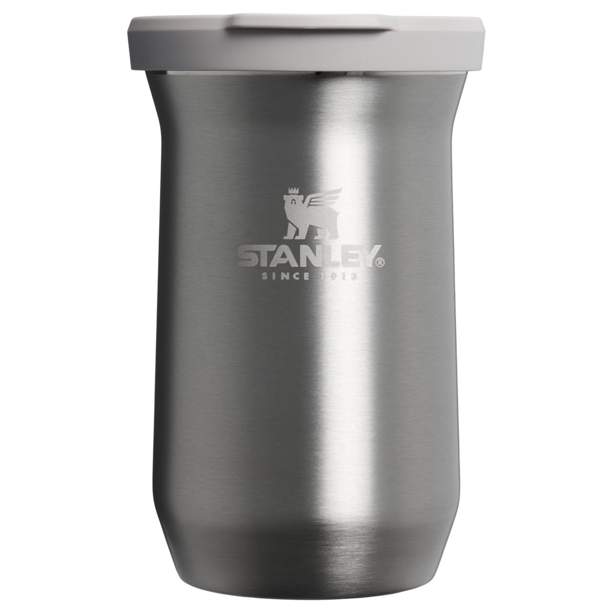 Stanley 1913 Classic Terere Mate Mug 0.2L in Stainless Steel Ash | Vorderseite Anzeigen