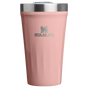 Próbka koloru dla Stanley 1913 Everyday Textured Tumbler 0.47L w Peach Rose Gloss | Przód Zobacz