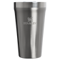 Próbka koloru dla Stanley 1913 Everyday Textured Tumbler 0.47L w Stainless Steel Ash | Przód Zobacz