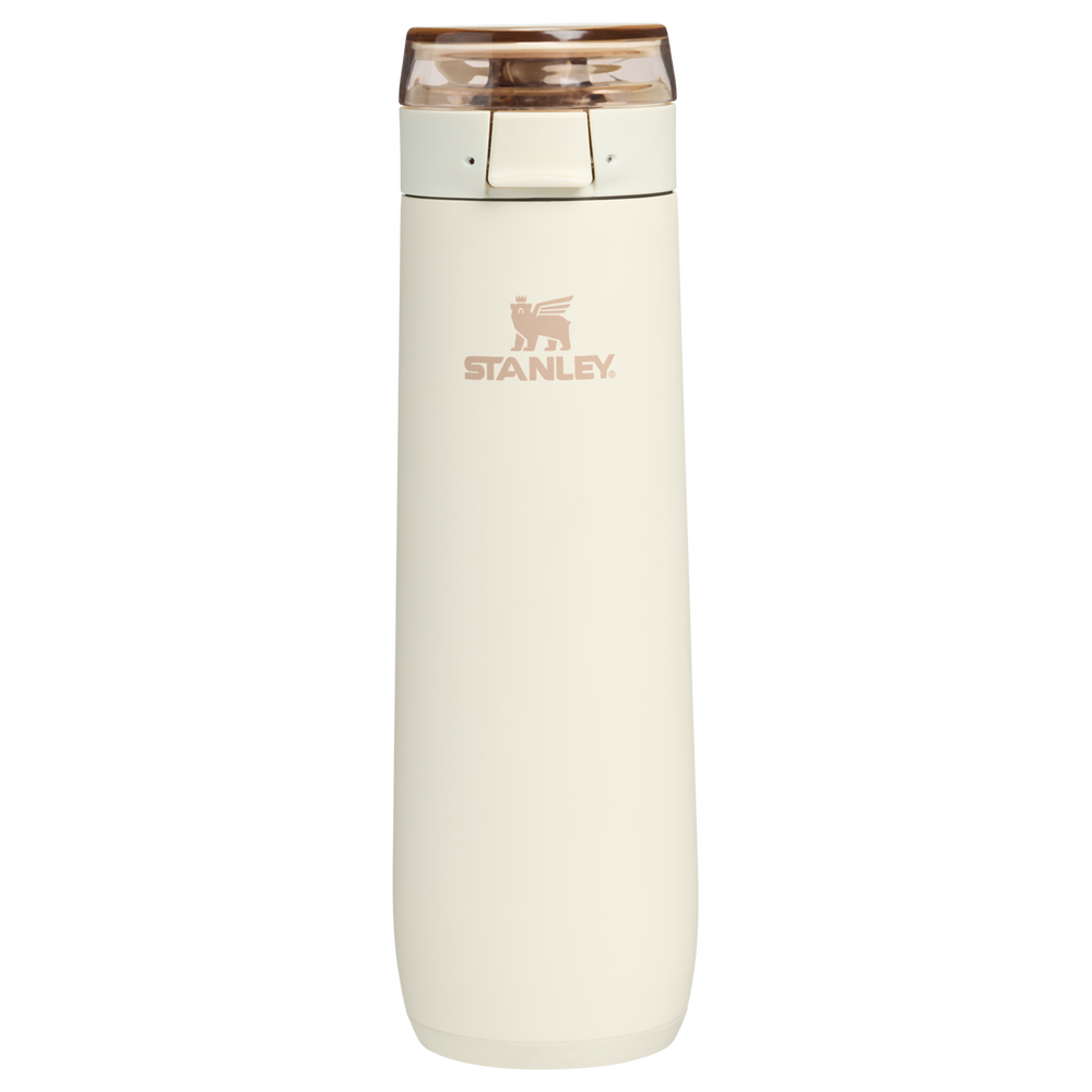 Stanley 1913 Flowstate™ Spring Bottle 0.59L in Cream | Frontale Visualizza