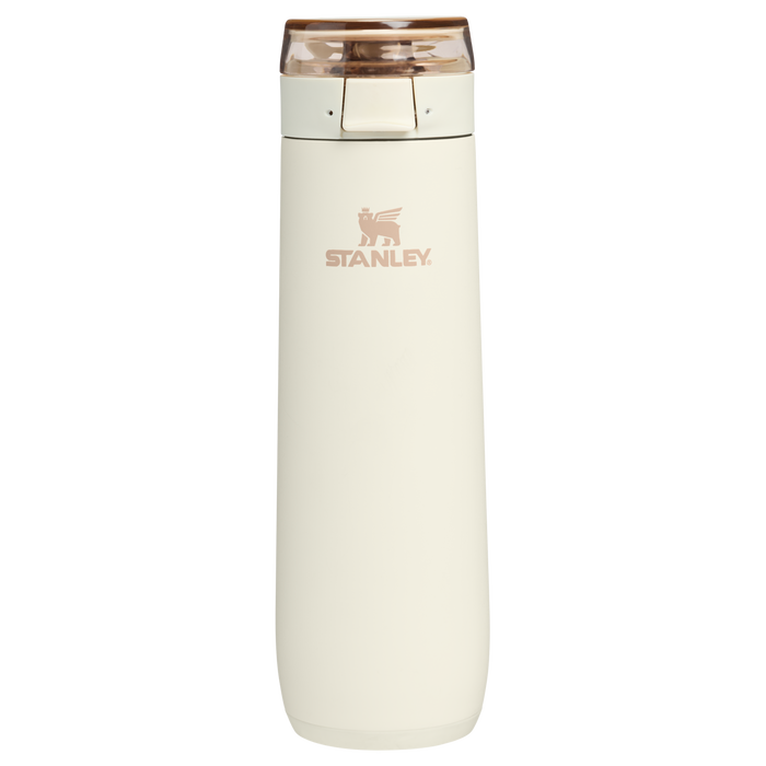Stanley 1913 Flowstate™ Spring Bottle 0.59L in Cream | Frontale Visualizza