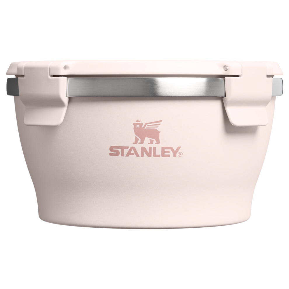Stanley 1913 Fresh-to-Table Leakproof Bowl 0.94L in Rose Quartz | Vorderseite Anzeigen