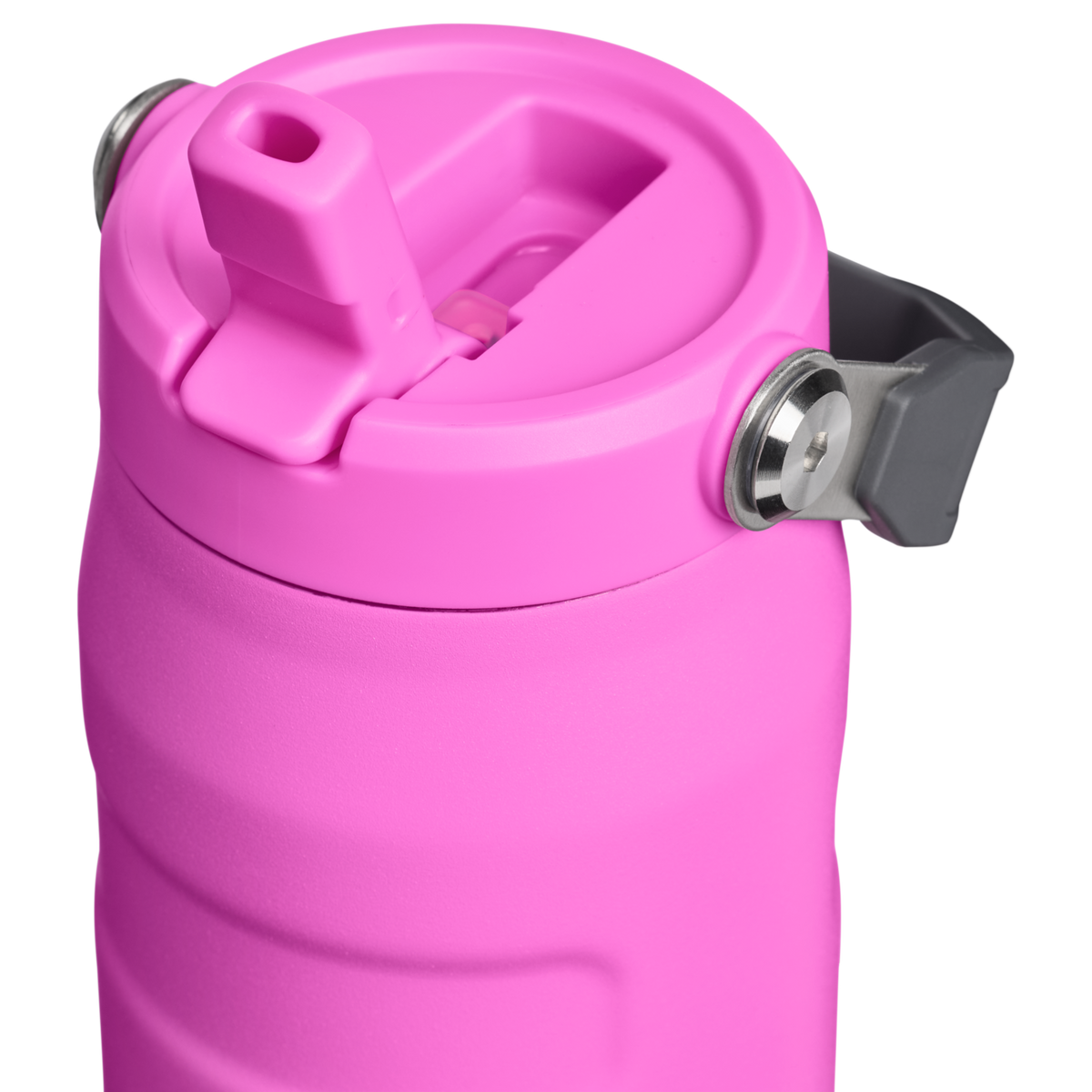 Stanley 1913 IceFlow™ Bottle Flip Straw 2.0 0.71L dans Hot Pink | Couvercle Détaillé Afficher