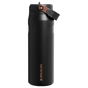 Próbka koloru dla Stanley 1913 Messi x Stanley 1913 IceFlow™ Bottle Flip Straw 2.0 0.71L w Messi GOAT Black | Przód Zobacz