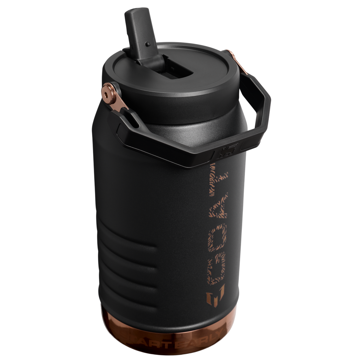 Stanley 1913 Messi x Stanley 1913 IceFlow™ Flip Straw Jug 1.9L dans Messi GOAT Black | Retour Afficher