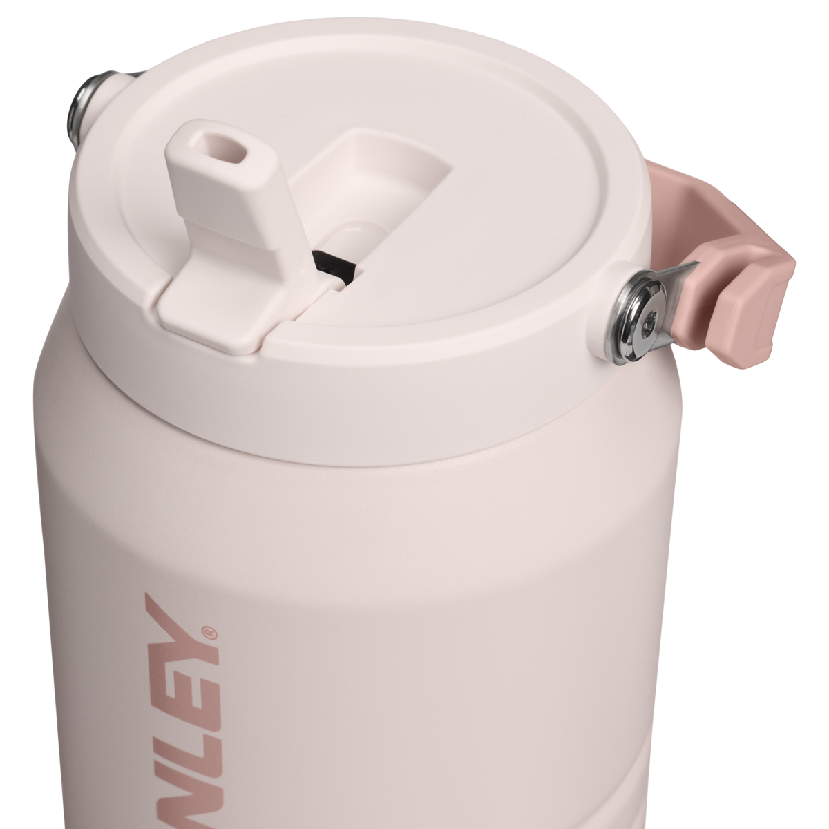 Stanley 1913 The IceFlow™ Flip Straw 2.0 Jug 1.90L in Rose Quartz | Deckel Detailliert Anzeigen