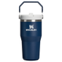 Visuel pour Stanley 1913 IceFlow™ Flip Straw 2.0 Tumbler 0.59L dans Dark Navy | Recto Afficher