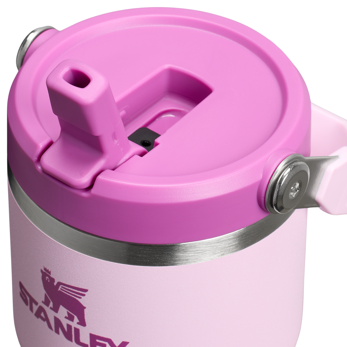 Stanley 1913 IceFlow™ Flip Straw 2.0 Tumbler 0.59L dans Cherry Blossom | Couvercle Détaillé Afficher