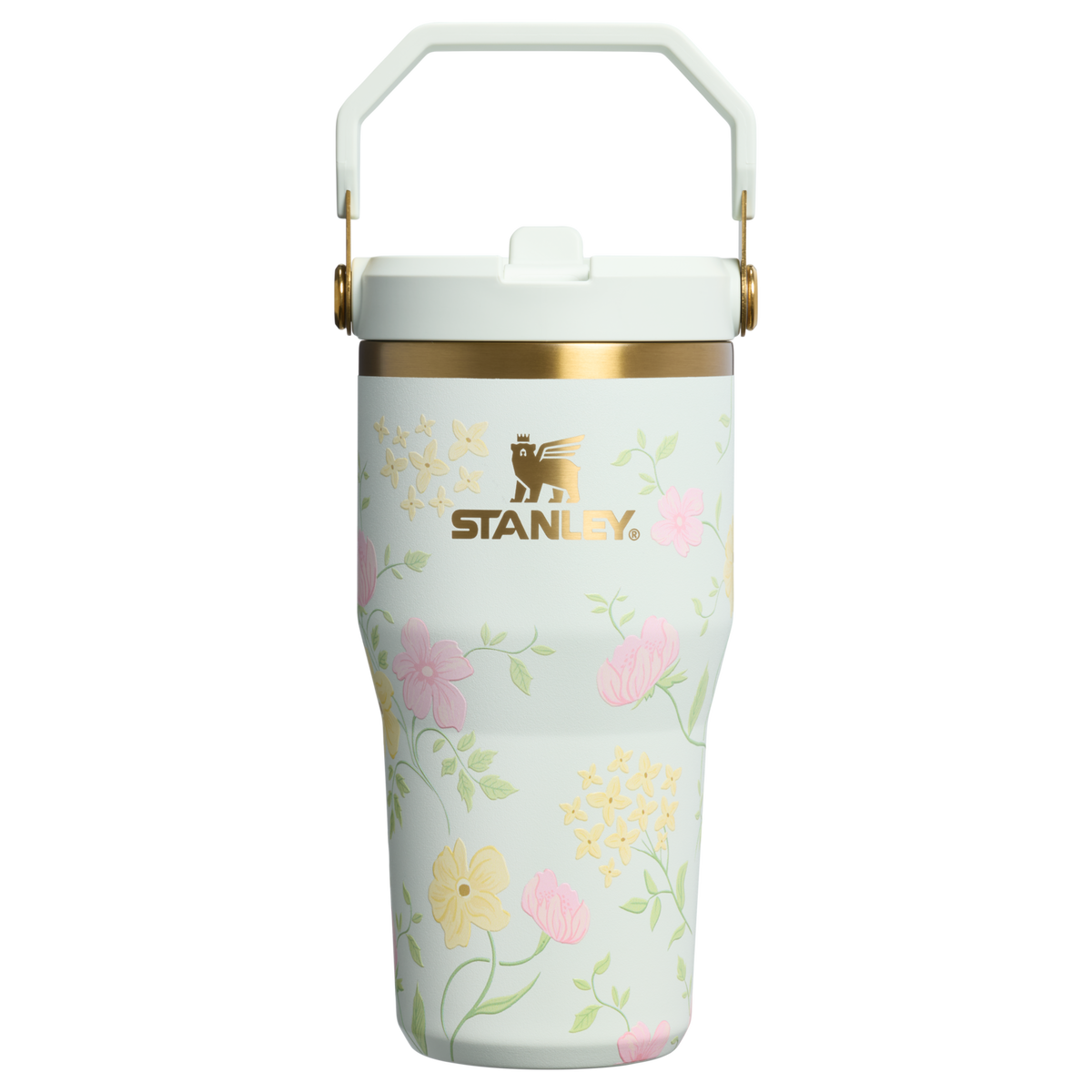 Stanley 1913 IceFlow™ Flip Straw 2.0 Tumbler 0.59L in Spring Blossoms | Voorkant Bekijken