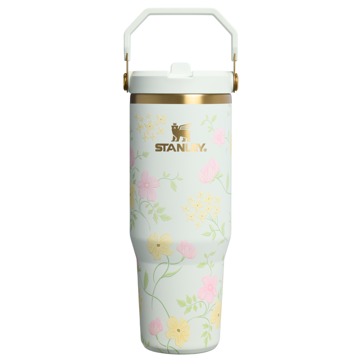 Stanley 1913 IceFlow™ Flip Straw 2.0 Tumbler 0.89L in Spring Blossoms | Frontale Visualizza