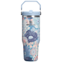 Swatch for Stanley 1913 IceFlow™ Flip Straw 2.0 Tumbler 0.89L en Blue Dream Wildflower | Delante Ver