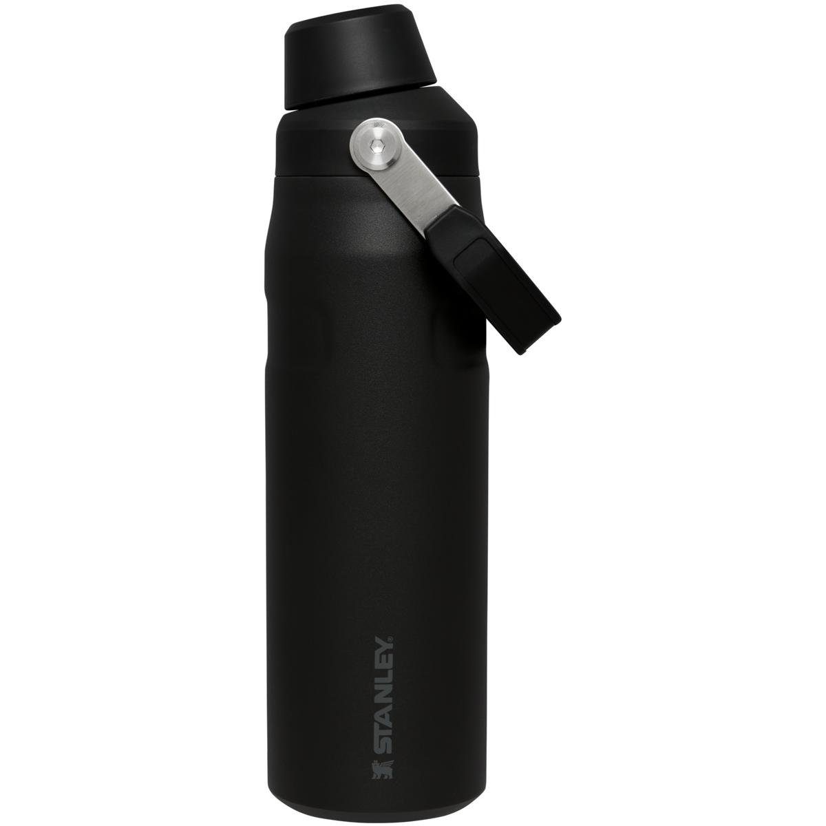 Stanley 1913 IceFlow™ Bottle Fast Flow 0.71L in Black 2.0 | Voorkant Bekijken