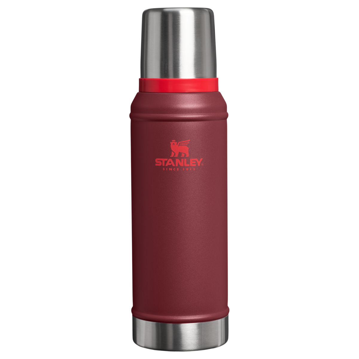 Stanley 1913 Classic Legendary Bottle 0.94L in Cranberry | Vorderseite Anzeigen