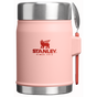 Campione per Stanley 1913 Legendary Food Jar + Spork 0.4L in Peach Rose | Frontale Visualizza
