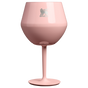Swatch for Stanley 1913 Lifted Spirits 2-in-1 Cocktail Glass 0.4L in Peach Rose Gloss | Front View
