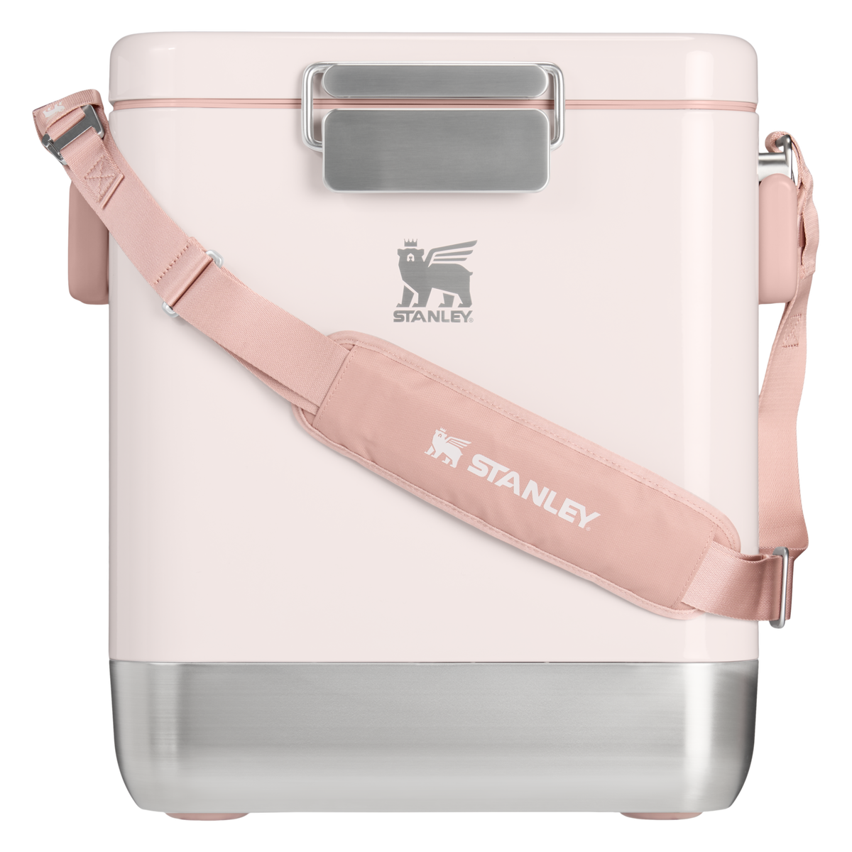 Stanley 1913 Lifted Spirits™ Steel Cooler 24.6L in Rose Quartz | Vorderseite Anzeigen