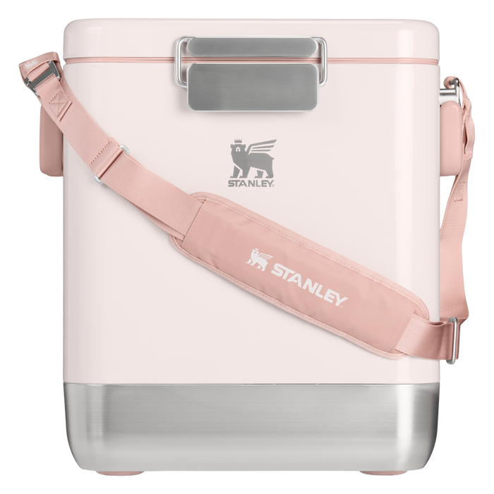 Stanley 1913 Lifted Spirits™ Steel Cooler 24.6L in Rose Quartz | Vorderseite Anzeigen