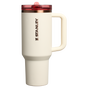 Swatch for Stanley 1913 Quencher® ProTour Flip Straw Tumbler 1.18L in Cream Rose Gold | Front View