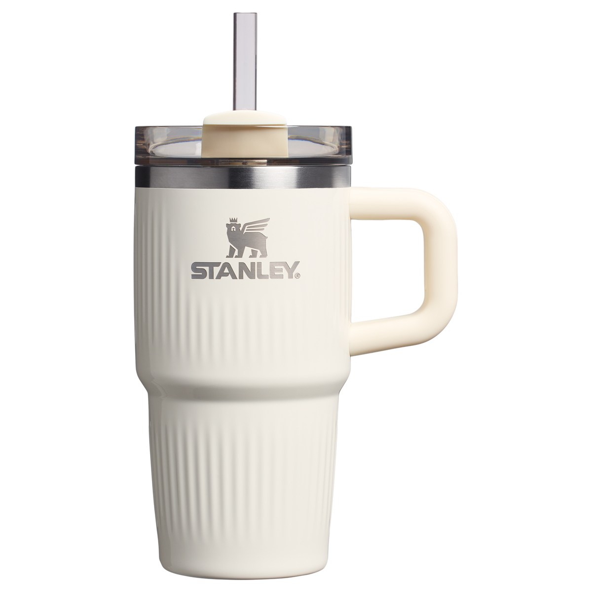 Stanley 1913 Quencher® H2.0 Fluted Tumbler 0.59L in Cream Gloss | Front View