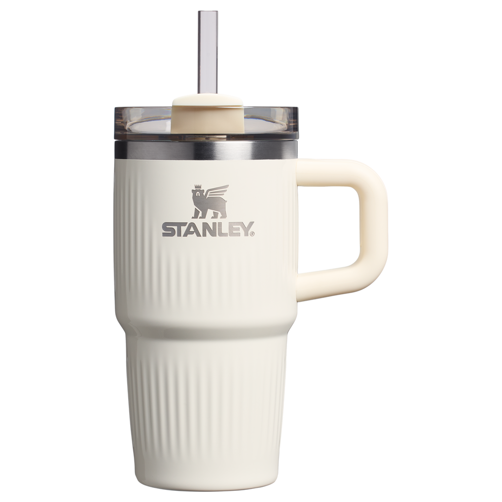 Stanley 1913 Quencher® H2.0 Fluted Tumbler 0.59L in Cream Gloss | Front View