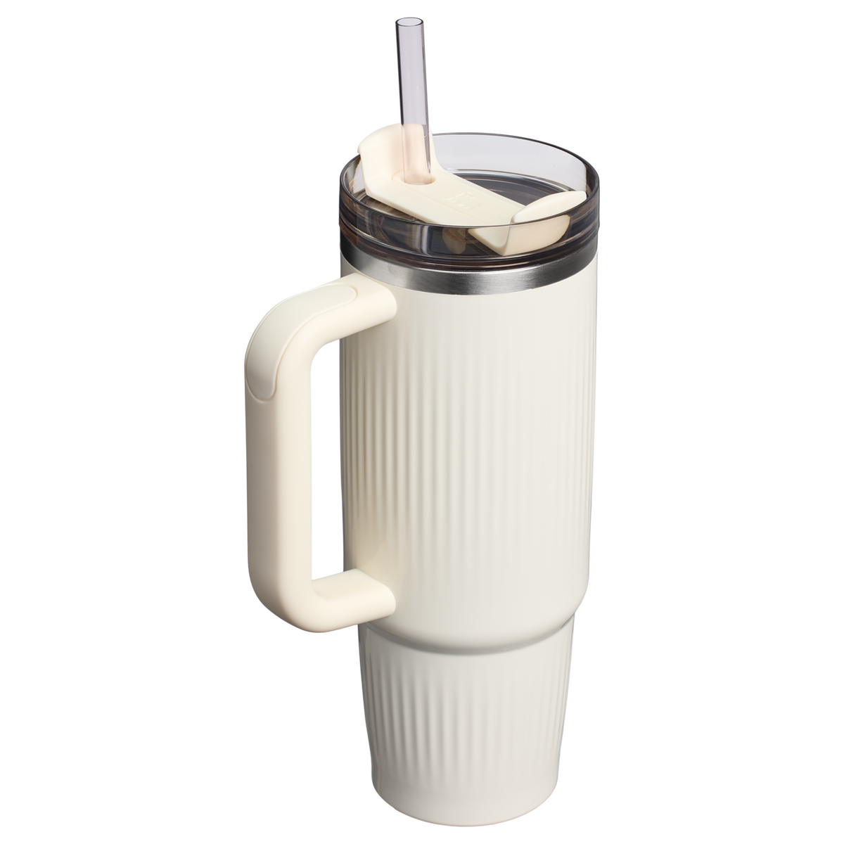 Stanley 1913 Quencher® H2.0 Fluted Tumbler 0.89L en Cream Gloss | Detrás Ver