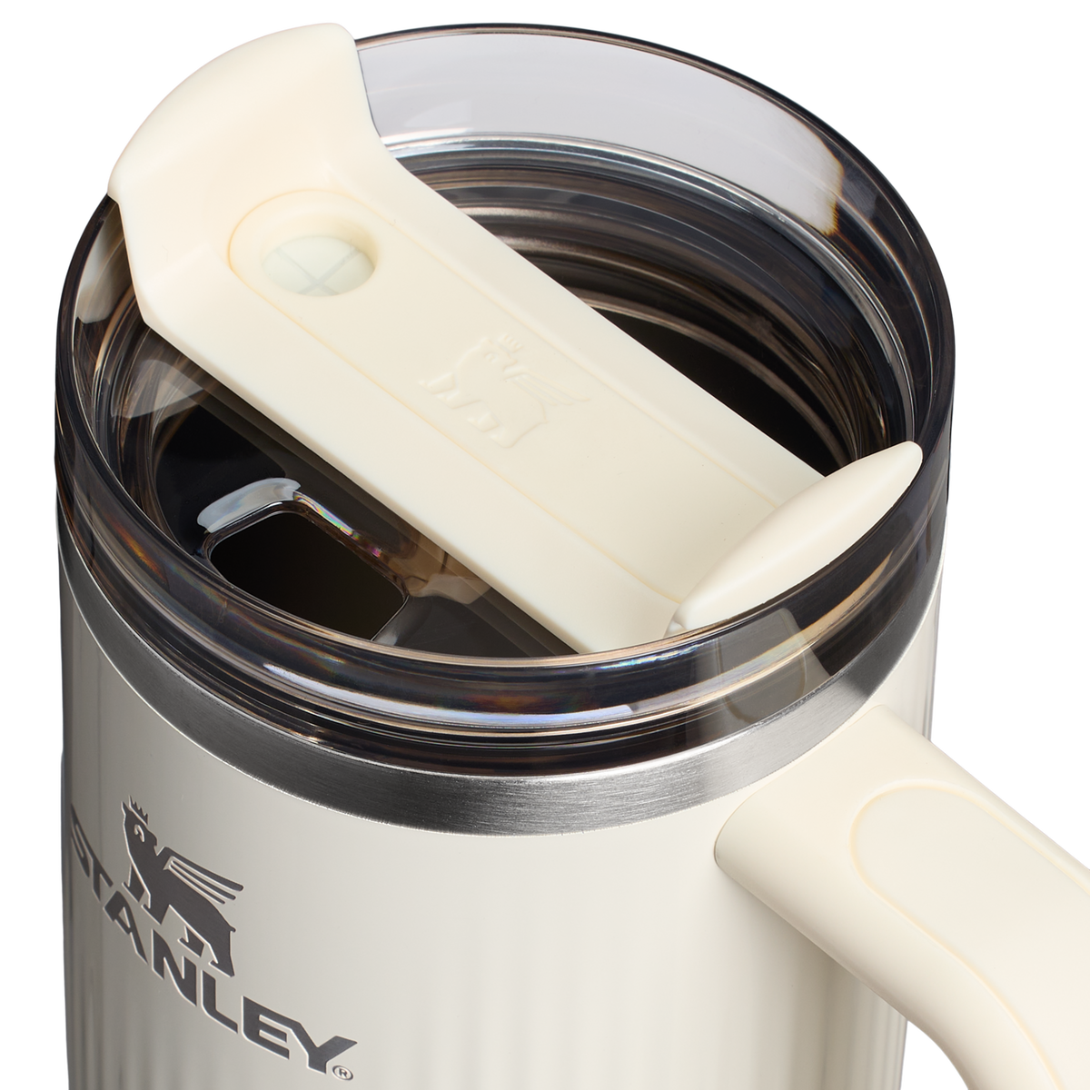Stanley 1913 Quencher® H2.0 Fluted Tumbler 0.89L en Cream Gloss | Tapa Detallado Ver