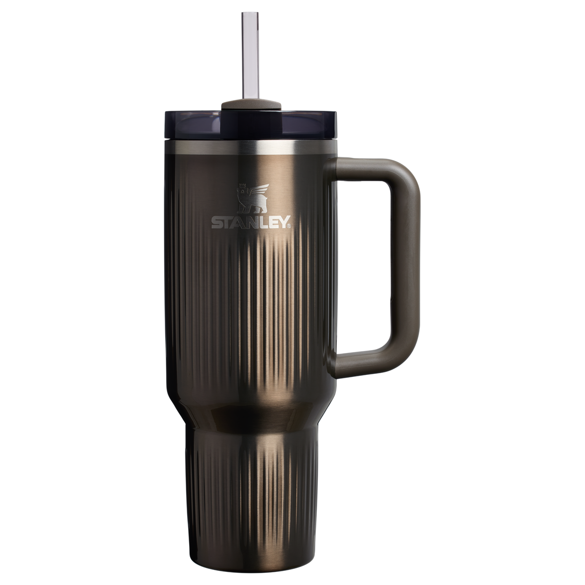 Stanley 1913 Quencher® H2.0 Fluted Tumbler 1.18L in Gunmetal Shine | Front View