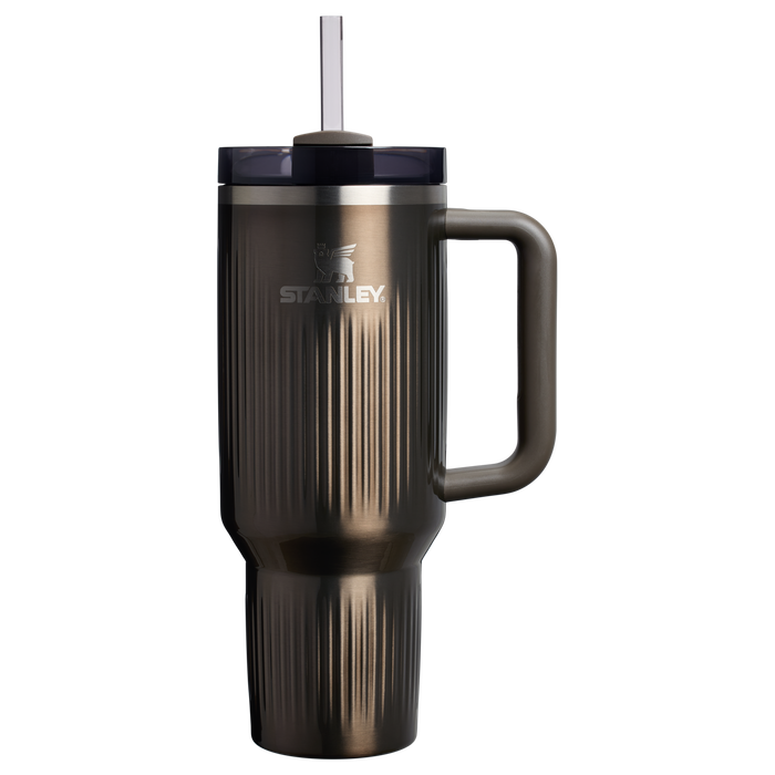 Stanley 1913 Quencher® H2.0 Fluted Tumbler 1.18L in Gunmetal Shine | Front View