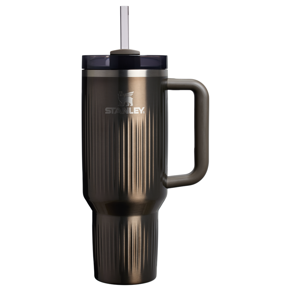 Stanley 1913 Quencher® H2.0 Fluted Tumbler 1.18L in Gunmetal Shine | Front View