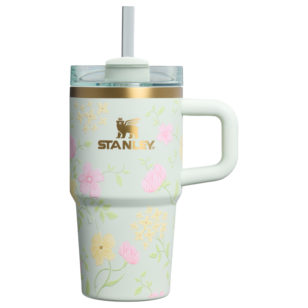 Stanley 1913 Quencher® H2.0 FlowState™ Tumbler 0.59L in Spring Blossoms | Front View